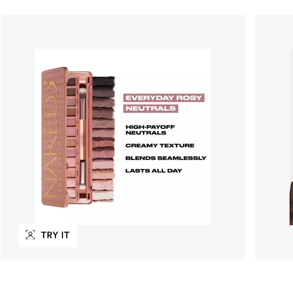 Urban Decay Naked3 Palette - Everyday Rosy Neutrals